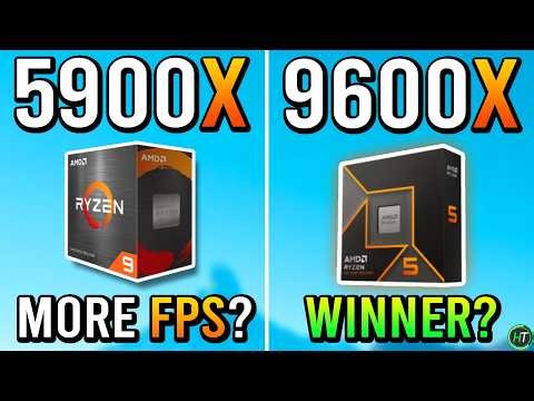 R9 5900X vs R5 9600X - More Cores Better?