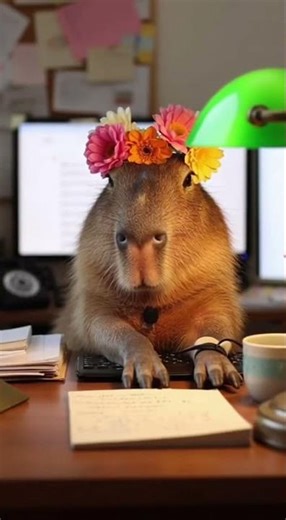 Capybara – is working as a Telemarketer