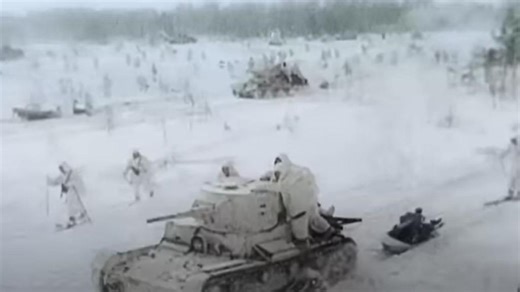Rare Footage Of Ski Troopers In Combat (Watch)