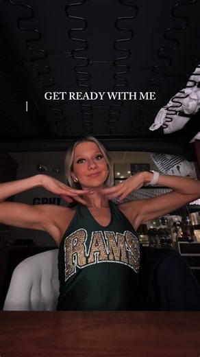 GRWM to dance at a basketball game 🫶🏻💃✨💋🤍 #grwm #getreadywithme #dancer #collegedanceteam #makeup