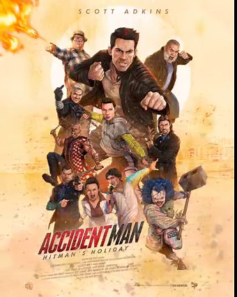 Accident Man: Hitman's Holiday in limited theatres and on demand October 14th! | Accident Man