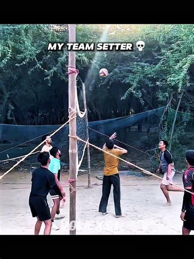 my team setter 🤣💀[subscribe] #volleyball #spike #viral #trending #shortvideo
