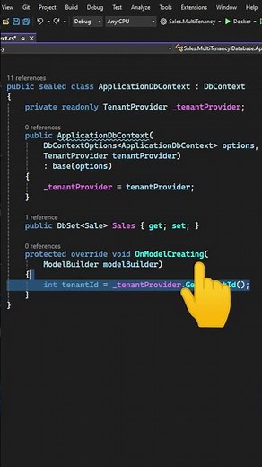 Implement Multitenancy and Tenant Filtering With EF Core