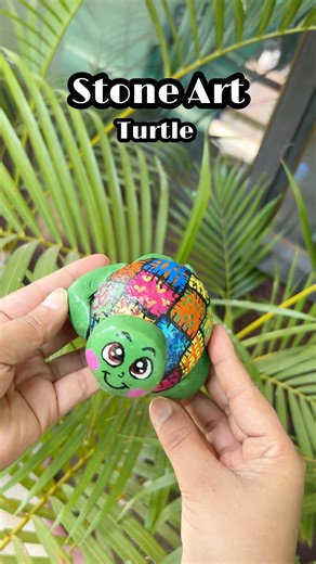 Amazing Stone Turtle 🐢 How to Make Turtle from Stone #diy #trending #viral #shorts #youtubeshorts