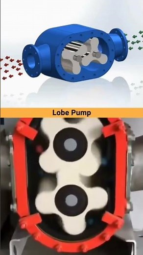 How a Lobe Pump Works! 🤯 (3D Animation) #howitworks
