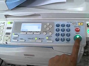 Uso Basico Aficio MP 201