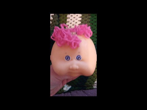 Rerooting a Cabbage Patch Kid doll Part One