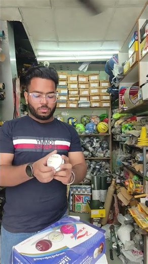 kimati Goldy white leather cricket Ball available dm contact no 8930417820 #youtube #cricketball