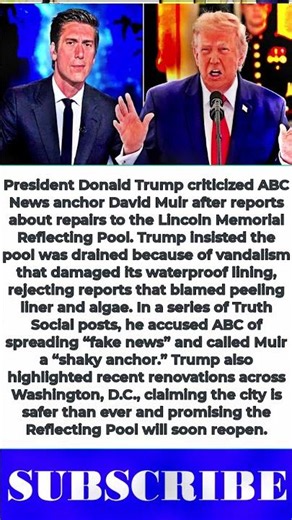Trump Blasts ABC’s David Muir In Fiery Truth Social Rant