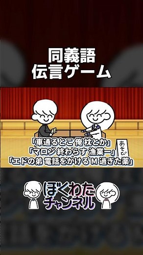 Synonym Telephone Game