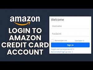 Amazon Account Sign In: How to Log In to Your Amazon Credit Card Account?