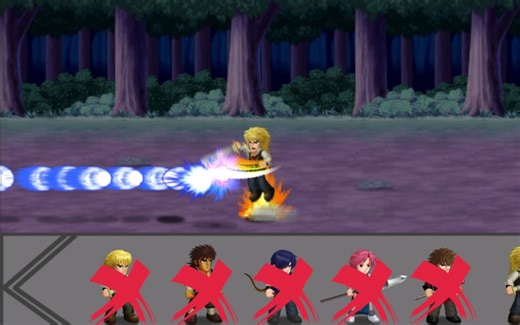 原版全角色挑战刃逊的无限火力【Hero Fighter】