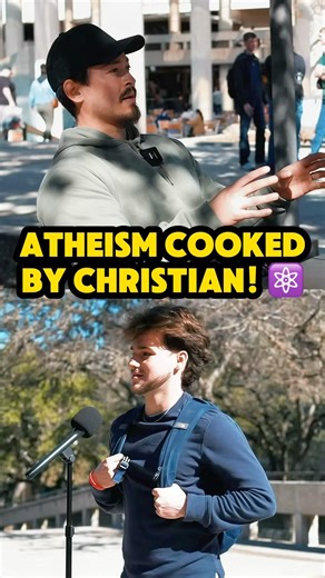 ⚛️😳 ATHEISM COOKED BY CHRISTIAN!