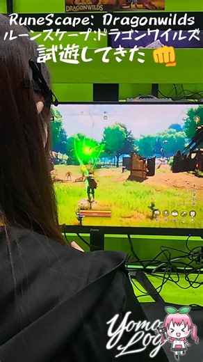 【TGS2026】自由度が高すぎる新作オープンワールドサバイバル！【明日葉よもぎ】#shorts