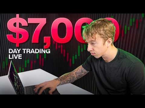 How I LOST $7,000 Live Day Trading (Back to back losses)