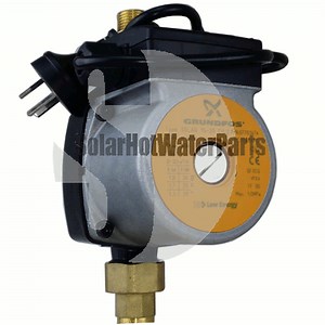 Grundfos 15-20 CIL 2 Solar Hot Water Circulating Pump with power lead