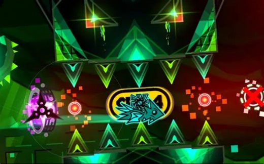 【几何冲刺/转载】it`s VERIFIED! Epic EREBUS REMAKE! | "Elbus" by Team Omega