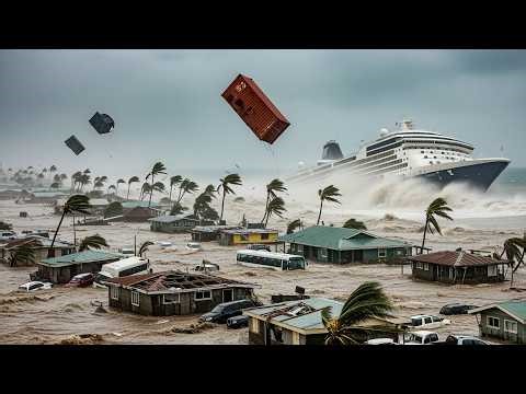 Chaos in Fiji Today! Giant Cyclone Vaianu Swept Away Many Homes, Cars in Lautoka Nadi