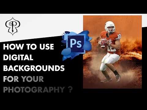 How to Use Digital backgrounds by Photographers?
