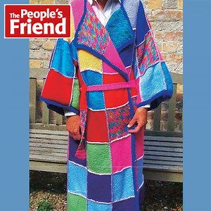 Charity Knitted Dressing Gown | Knitting Patterns | Let's Knit Magazine