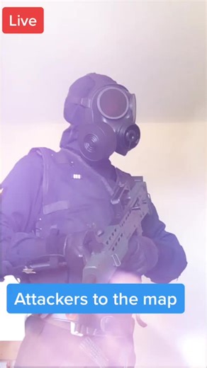 Well you know this isn’t my idea but attackers I’ve got to take on the defenders in the tournament of champions #rainbowsixsiege #thatcher #cosplay