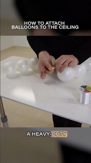 Magnetic hook balloon trick nobody knows about #balloons #hacks #clever