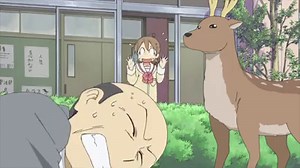84K views · 2.1K reactions | See the first glimpses of Nichijou dubbed in this clip! Yuuko (Morgan Garrett) watches how her principal take care of a deer in a very showy way... Own Nichijou dubbed & subbed 7/23 on Blu-ray & digital: https://funi.to/2VOegg5 | Funimation | Facebook
