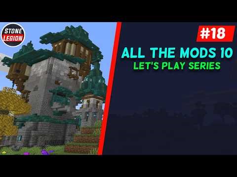 ATM10 - Part 18 - INFINITE NETHERITE! Mekanism & Oritech Duplication Loop!