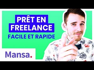 PRÊT en FREELANCE et en Auto Entrepreneur avec Mansa 😍 Aide financière et micro crédit