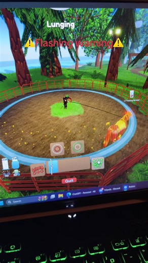 Just training some horses from Xmas and bday. Thanks again to everyone. #wildhorseislands #FYP #wildhorseislandstraining #wildhorseislandsroblox