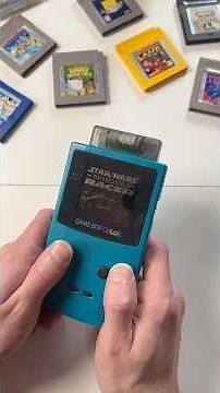 Star Wars Episode 1 Racer on the Gameboy Color