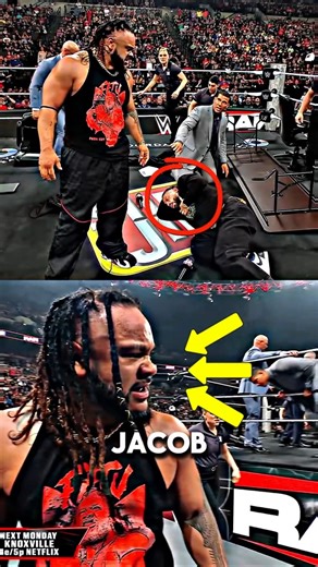 Hidden Sign On Raw Jacob Fatu Is LOSING To Roman Reigns At Backlash 😨 #shorts