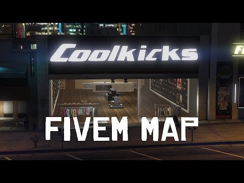 GTA V MLO CoolKicks Store Map Fivem