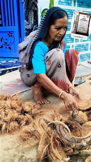 Coconut Shell #villagelife #village #shorts #rural