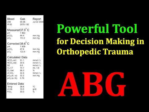 ABG for Orthopedic Surgeons: Basic Understanding