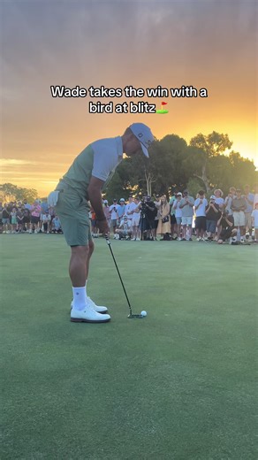 Blitz Golf Highlight: Wade's Winning Birdie Putt | TikTok