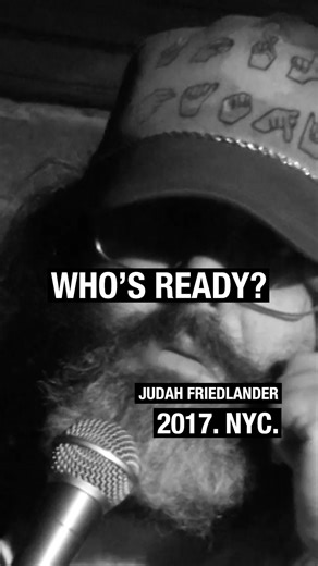 Judah Friedlander | Who's ready? #standupcomedy clip from 9 years ago. #satire #jokes #comedian #comedyreels #fascism #fightfascism #nokings #endfascism... | Instagram
