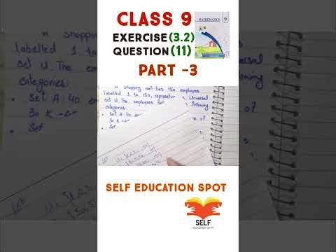 Exercise 3.2 Class 9 Math New book 2025 Question 11 part 3 #exam #ssc #class