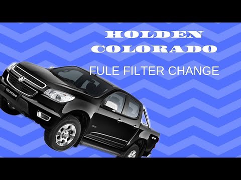 2014 RG COLORADO FUEL FILTER REPLACEMENT