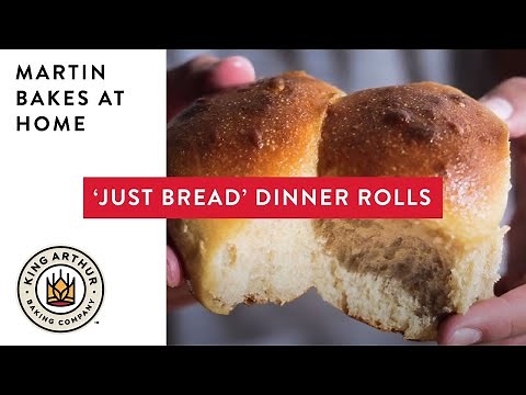 'Just Bread' Dinner Rolls - Martin Bakes