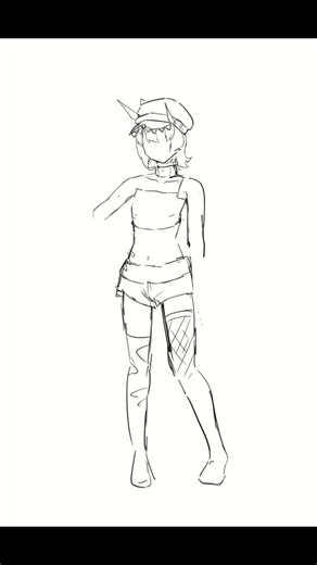 OC パンク系三白眼恐竜ちゃん