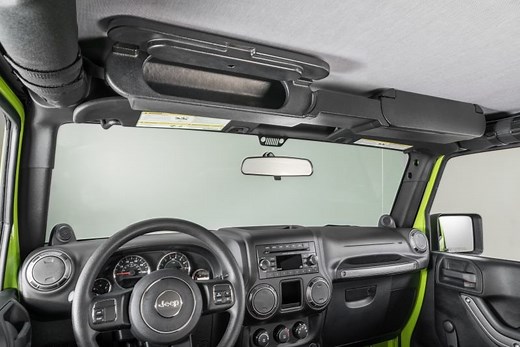 Vertically Driven Products 31700 Overhead Storage Console  for 87-23 Jeep Wrangler YJ, TJ, JK, JL & Gladiator JT
