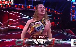 <摄魂>Matt Riddle赢得US冠军2021Elimination.Chamber