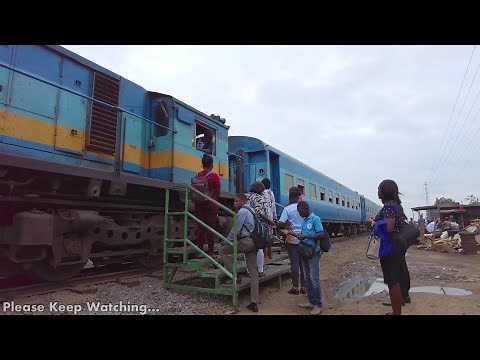 AFRICA TRAIN DRIVE GHANA ACCRA FROM TEMA TO MAKOLA