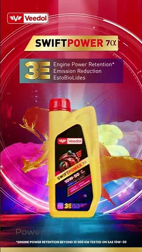 Introducing Veedol SWIFTPOWER, the NEXT-GEN Fully Synthetic Engine Oils for Premium 2-Wheelers