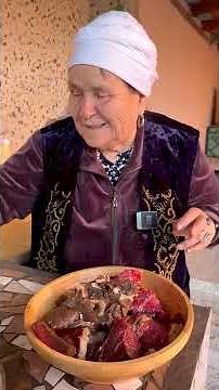 Epic Horse Kazan Kebab | Жылқы етінен жасалған бұл кебаб — дәм мен күштің шыңы#shorts