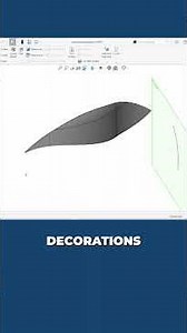 Using the Thicken Command in SOLIDWORKS | Turning Surfaces into Solid Features #shorts