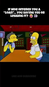 Moe the Loan Shark 😂 #Simpsons #Moe #Shorts