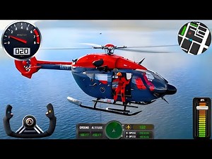 Helicopter Flying Pilot Rescue Game - Army Helicopter Fight Rescue Simulator - Andriod Gameplay