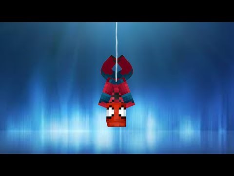 Spiderman in vanilla Minecraft | ONLY ONE COMMAND BLOCK (1.8)